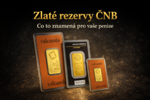 proč ČNB nakupuje zlato – zlaté rezervy a investiční zlato